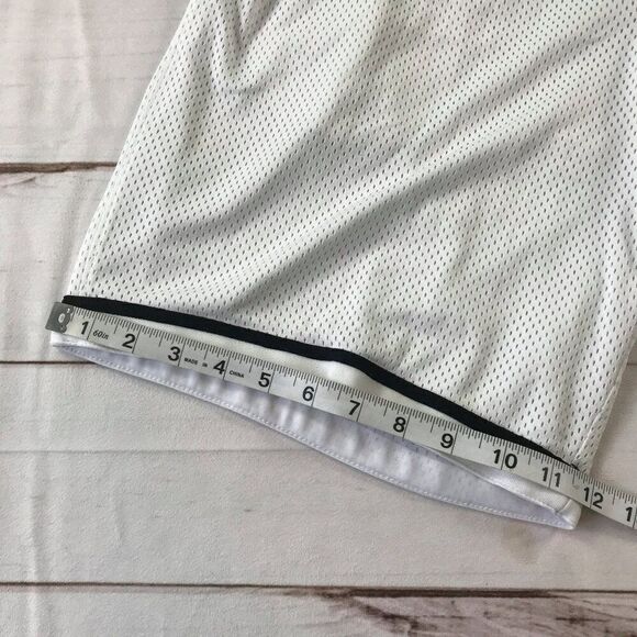 Nike Men Medium White Dry Classic Basketball Shorts - Picture 6 of 14